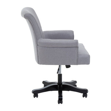 Walford Grey Fabric Home Office Chair