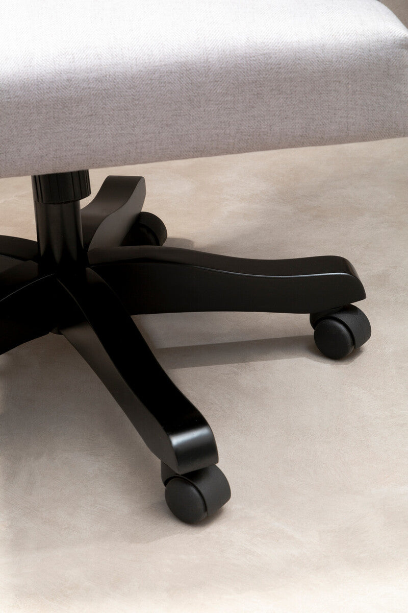 Walford Grey Fabric Home Office Chair