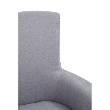 Walford Grey Fabric Home Office Chair