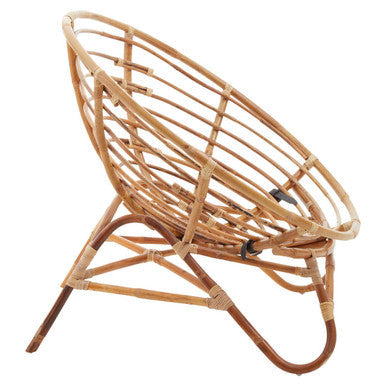 Manado Natural Rattan Papasan Chair