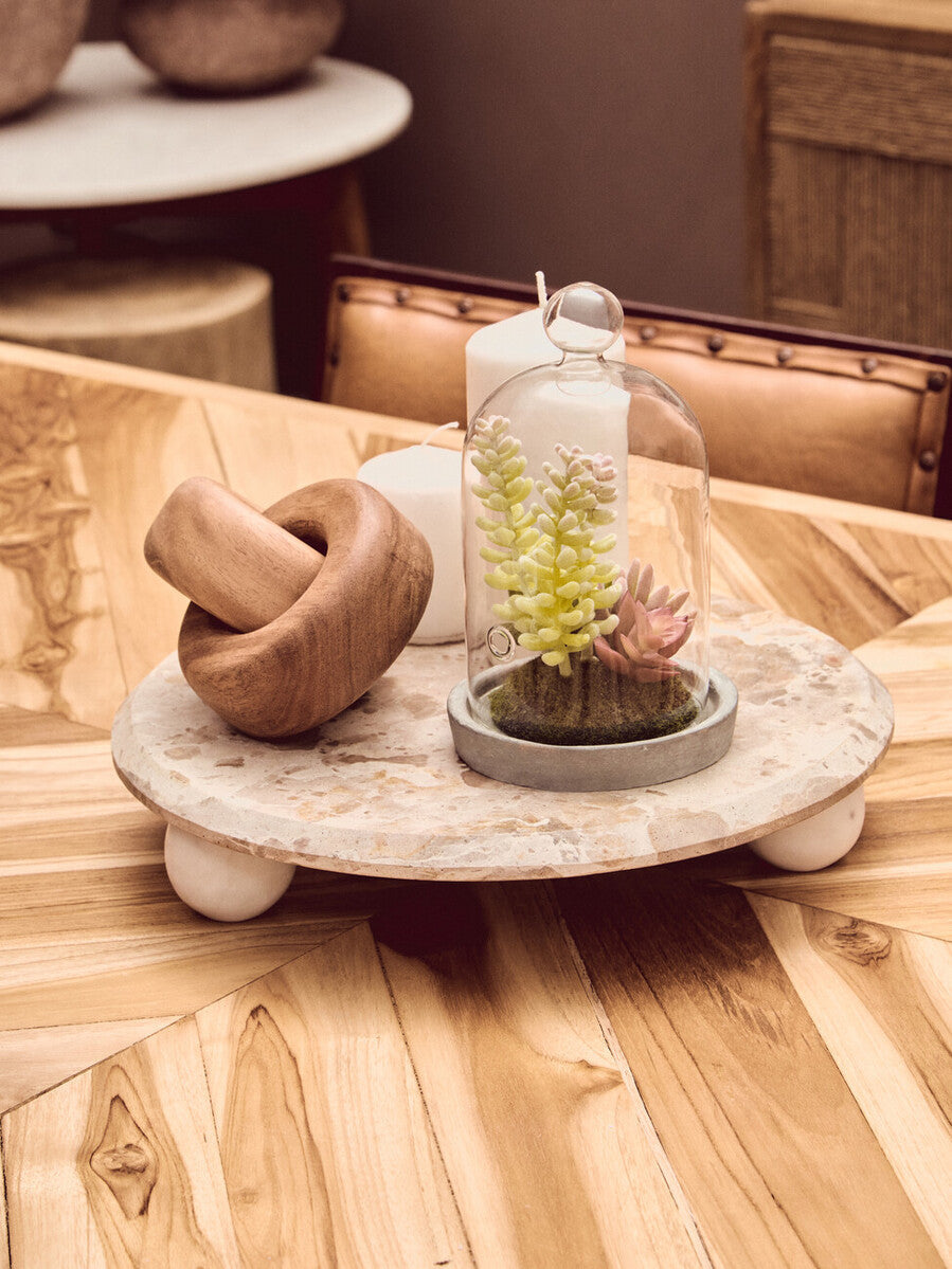 Kendari Natural Teak Wood Rectangular Dining Table