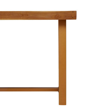 Kendari Natural Teak Wood Rectangular Dining Table