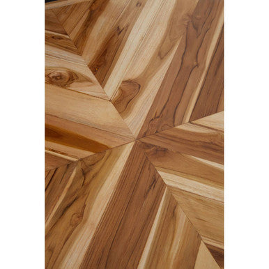 Kendari Natural Teak Wood Rectangular Dining Table