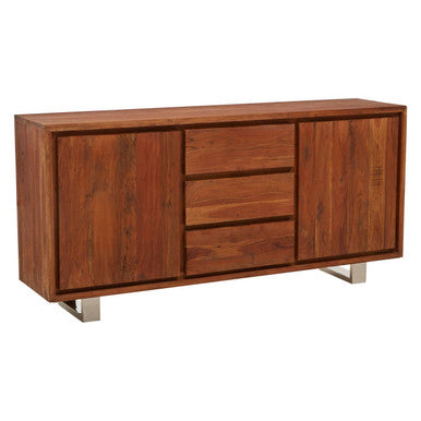 Simla Acacia Wood 2 Door and 3 Drawer Sideboard