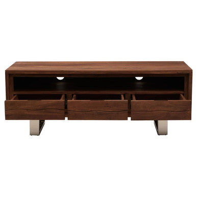 Simla Natural Acacia Wood Media Unit