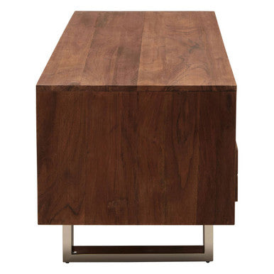 Simla Natural Acacia Wood Media Unit