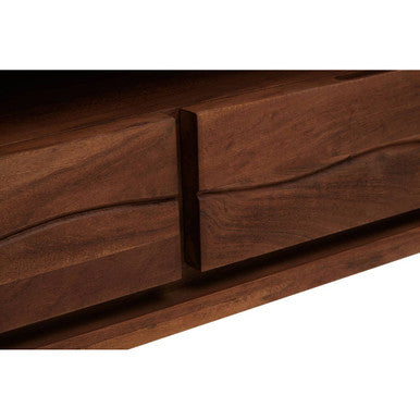 Simla Natural Acacia Wood Media Unit