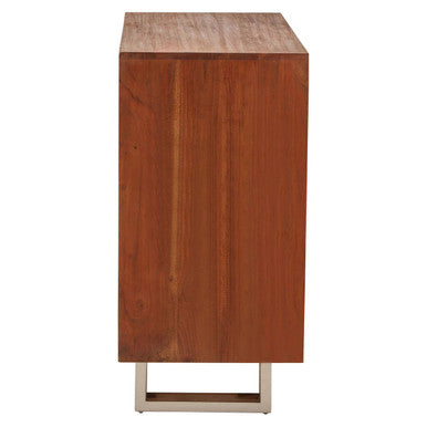 Simla Acacia Wood 1 Door and 3 Drawer Sideboard
