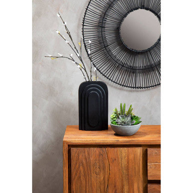 Simla Acacia Wood 1 Door and 3 Drawer Sideboard