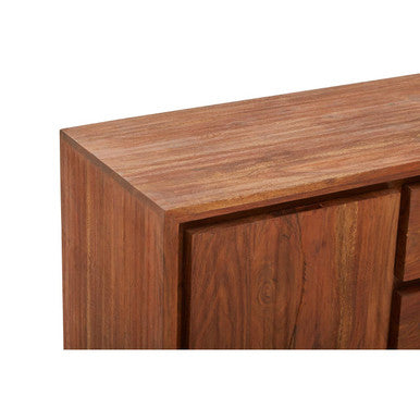 Simla Acacia Wood 1 Door and 3 Drawer Sideboard