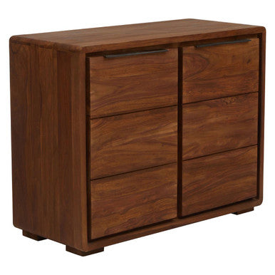 Surati Sheesham and Acacia Wood 2 Door Sideboard