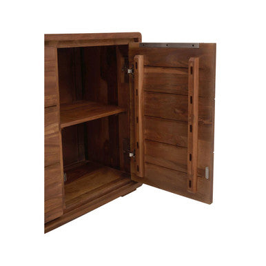 Surati Sheesham and Acacia Wood 2 Door Sideboard