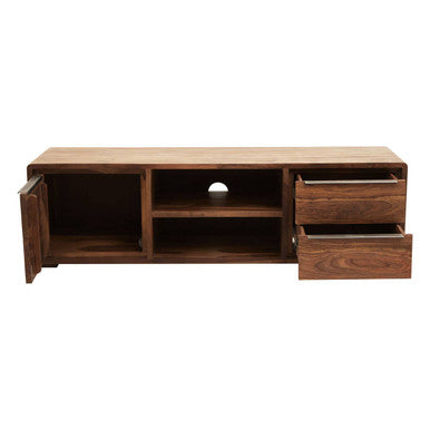 Surati Sheesham and Acacia Wood Media Unit