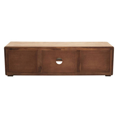 Surati Sheesham and Acacia Wood Media Unit