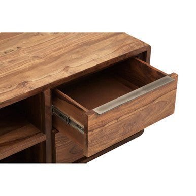 Surati Sheesham and Acacia Wood Media Unit