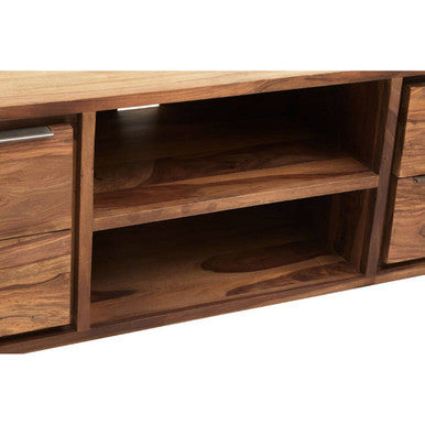 Surati Sheesham and Acacia Wood Media Unit