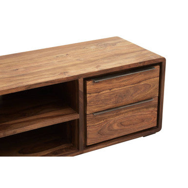 Surati Sheesham and Acacia Wood Media Unit