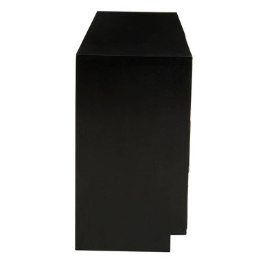 Sarter Black Mango Wood 7 Drawer Chest