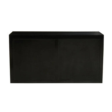 Sarter Black Mango Wood 7 Drawer Chest