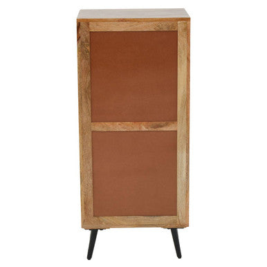 Boho Natural Mango Wood 5 Drawer Chest