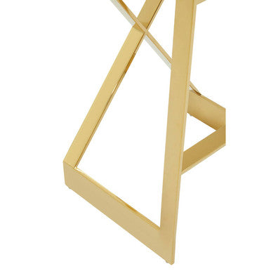 Azalea Black Velvet Bar Chair with Gold Finish Frame