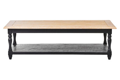 Kensington Townhouse Grey Wash Wooden Coffee Table