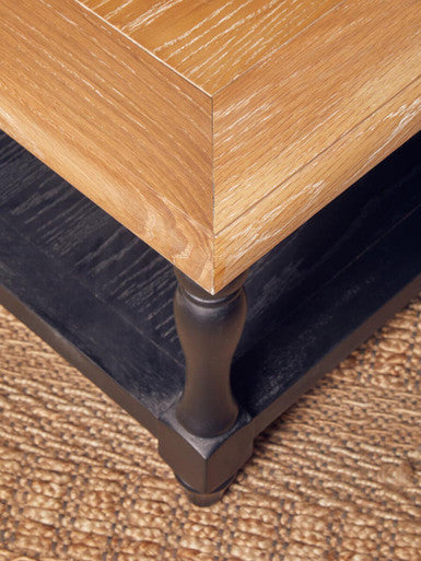 Kensington Townhouse Grey Wash Wooden Coffee Table