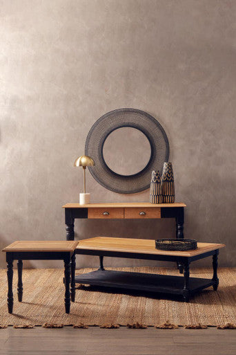 Kensington Townhouse Grey Wash Wooden Coffee Table