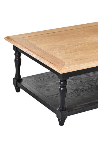 Kensington Townhouse Grey Wash Wooden Coffee Table