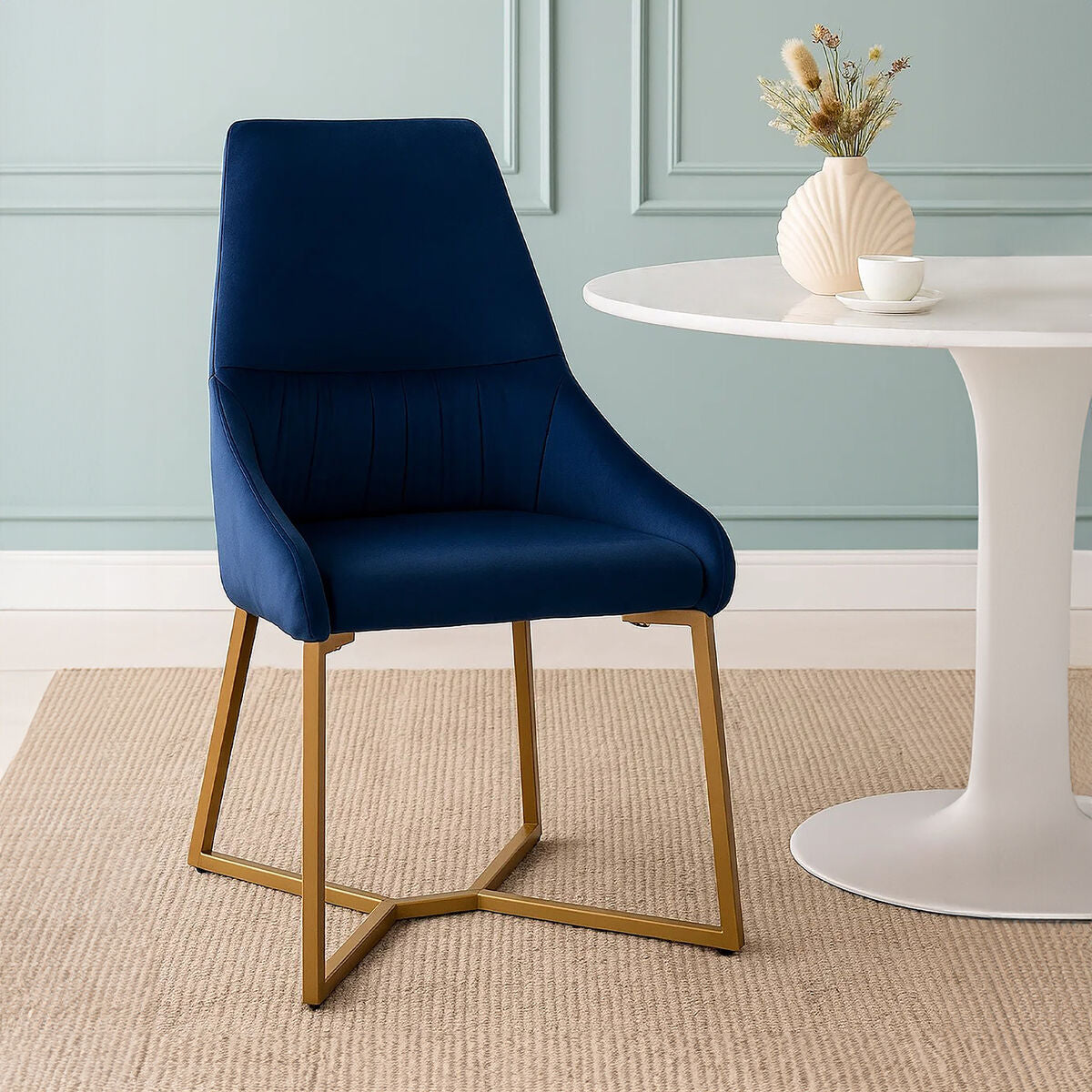 Midnight Velvet Dining Chair | Vieste