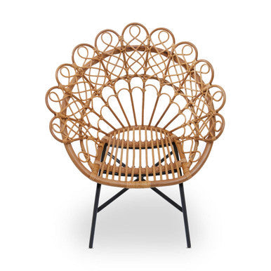 Java Natural Rattan Peacock Chair