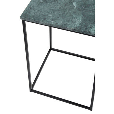 Mandoli Green and White Marble Set of 3 Mixed Shape Nesting Tables