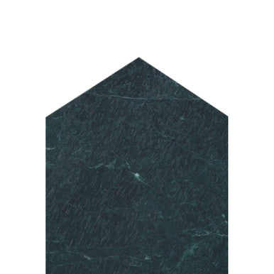 Nirav Green and White Marble Console Table