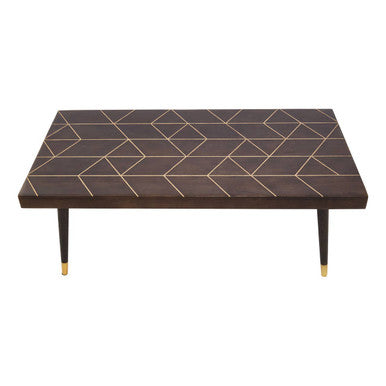 Naro Dark Finish Mango Wood Coffee Table