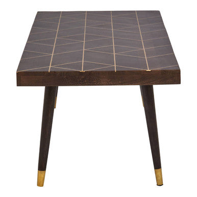 Naro Dark Finish Mango Wood Coffee Table