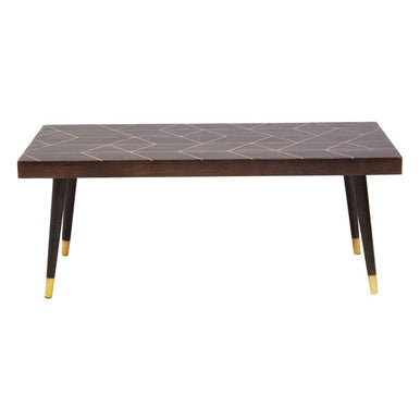 Naro Dark Finish Mango Wood Coffee Table