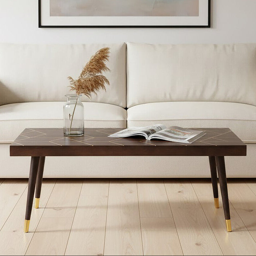 Naro Dark Finish Mango Wood Coffee Table
