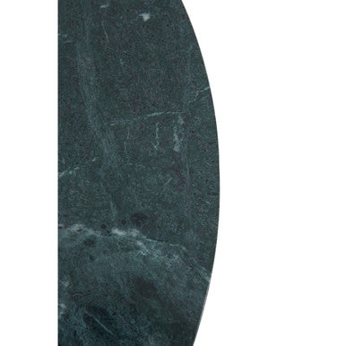 Nirav Green Marble and Gold Finish Coffee Table