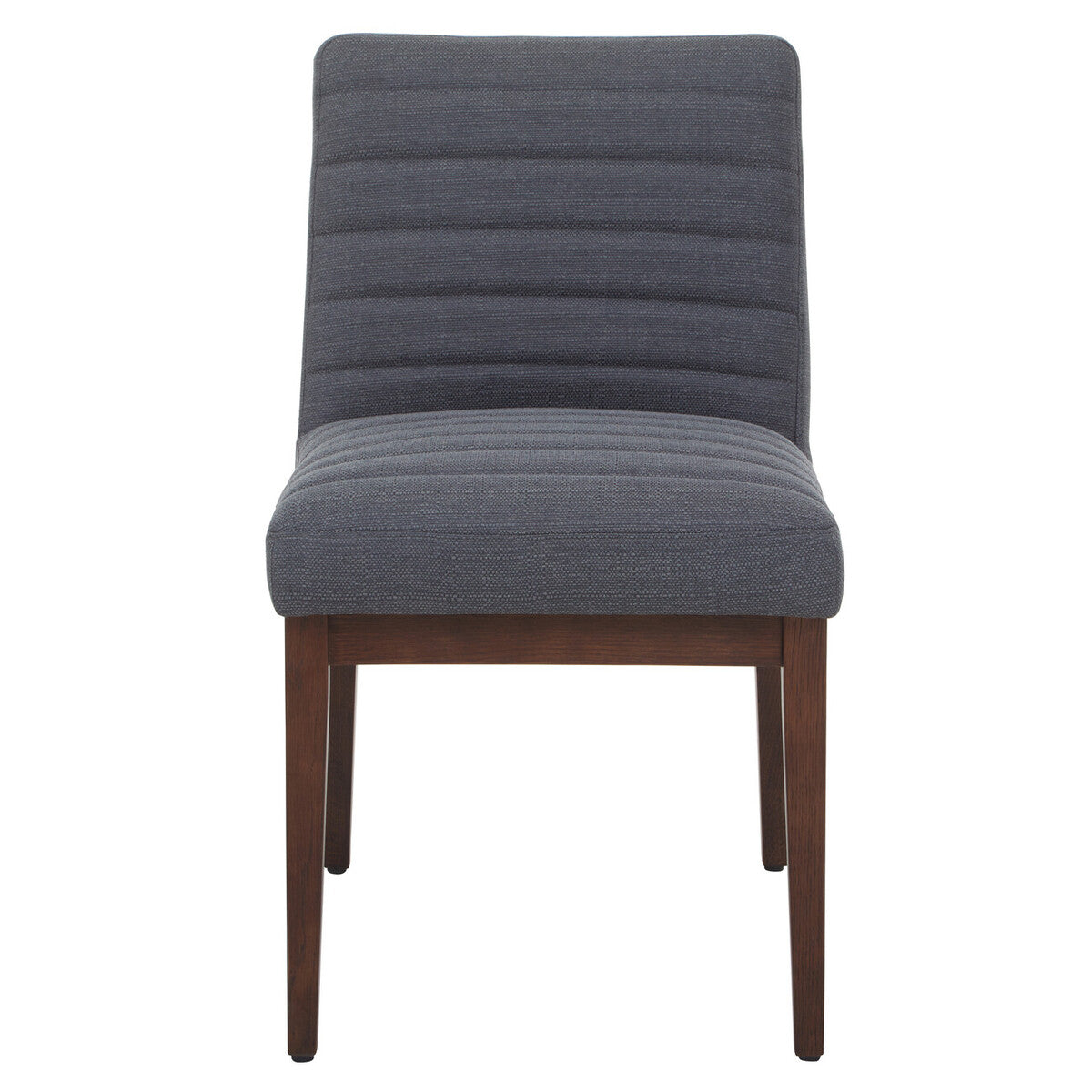 Brando Charcoal Grey Fabric Dining Chair with Oak Wood Legs