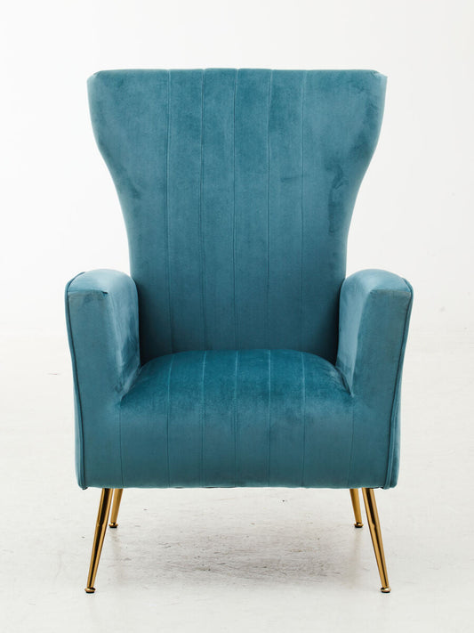 Zamora Green Velvet Accent Chair