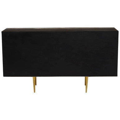 Sipari Dark Mango Wood Carved Sideboard