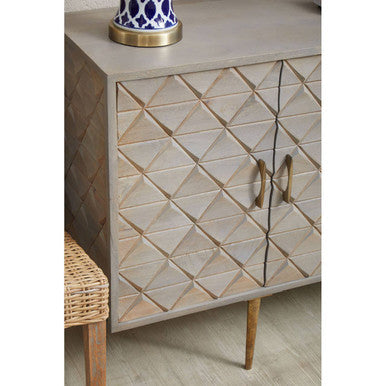 4 Door Mango Wood Sideboard | Siro