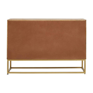 Sedea Natural Mango Wood 2 Door Sideboard
