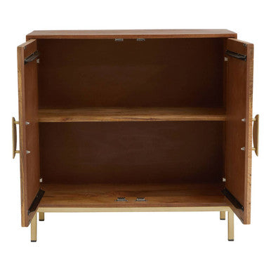 Sona Natural Mango Wood 2 Door Sideboard