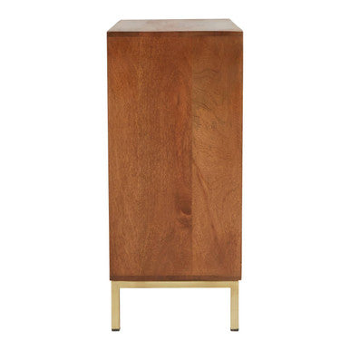 Sona Natural Mango Wood 2 Door Sideboard