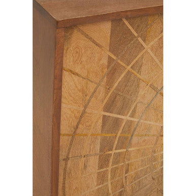 Sona Natural Mango Wood 2 Door Sideboard