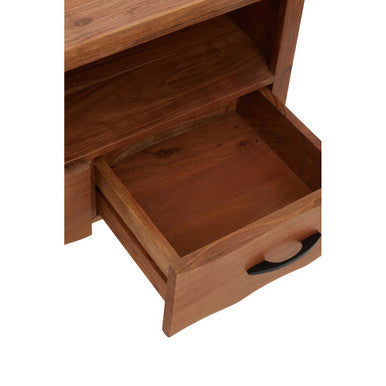 Nashik Natural Acacia Wood Small Media Unit
