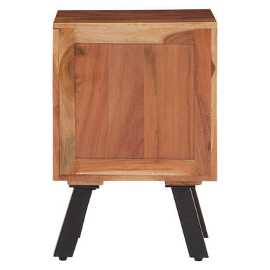Nashik Natural Acacia Wood 3 Drawer Chest