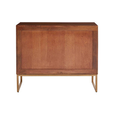 Gaya Natural Mango Wood 1 Door and 3 Drawer Sideboard