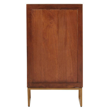 Gaya Natural Mango Wood 5 Drawer Chest